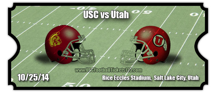 USC Trojans vs Utah Utes Football Tickets | Oct. 25, 2014
