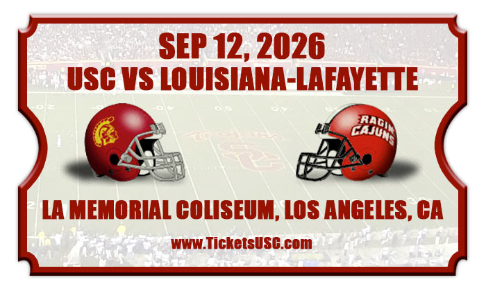 2026 Usc Vs Louisiana Lafayette